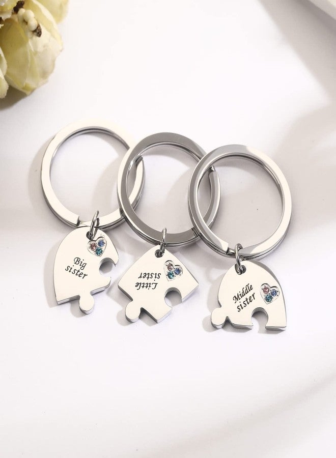Yonhon 3 Big Middle Little Three Sister Keychain for 3 - Image 2